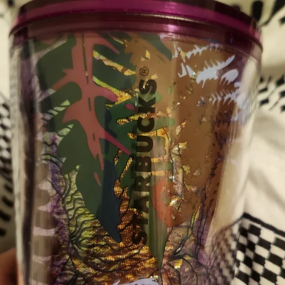 STARBUCKS INSULATED Colorful Mushroom Tumbler - Picture 4 of 7